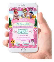 Comprar Invitacion Perro Chocolo - Con Foto - Interactiva