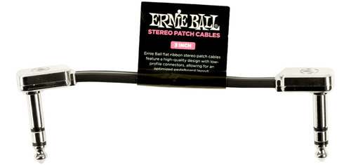 Ernie Ball Cable Interpedal Estéreo Trs P06407 7,6cm