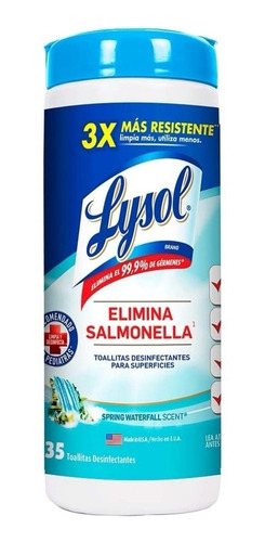 Lysol Toallitas Desinfectantes 