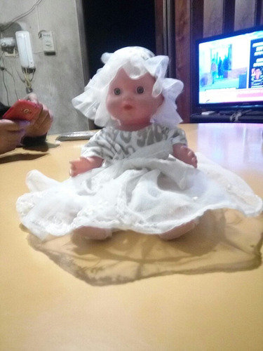 Muñeca Usada Vestido Artesanal