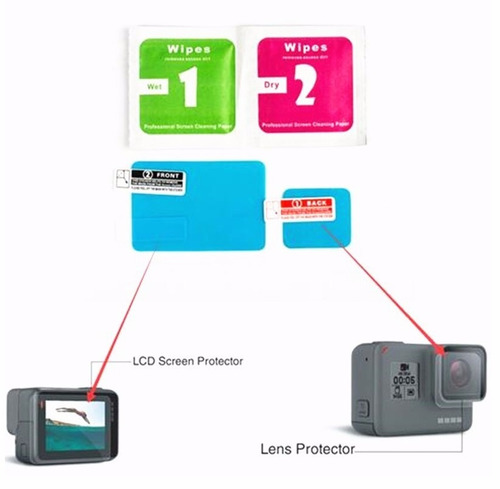 Imagem 3 de 5 de Proteção Gopro Hero 5 Black Proteções Pelicula Frame