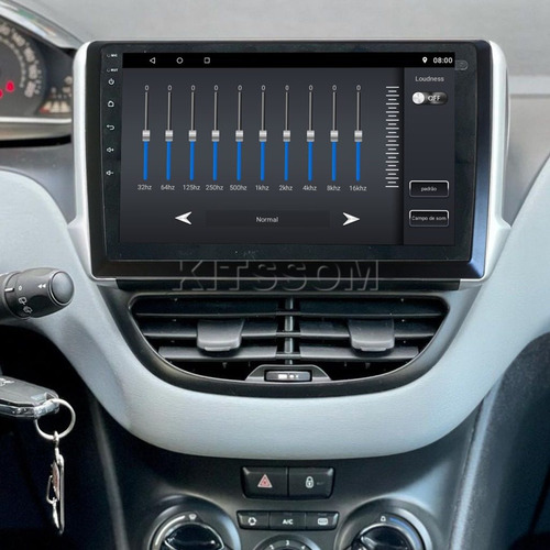 Multimídia Peugeot 2008 208 2017 2018 2019 2020 V2 Carplay 9