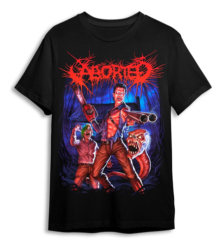 Polera Aborted - Evil Dead - Holy Shirt