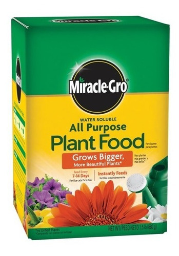 Miracle-gro Fertilizante De Jardín Uso Múltiple *importado* 