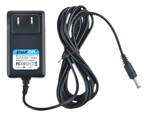 Pwron Fuente De Alimentación 9v 1a Ac Adaptador Para Cargado