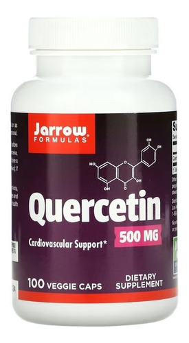 Quercetina Jarrow Formulas 100 Cápsulas 500 Mg
