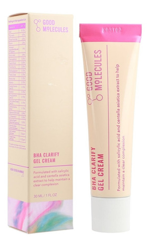 Bha Clarify Gel Cream Good Molecules Crema Acido Salicilico