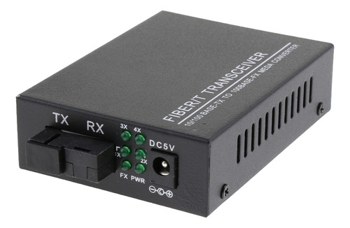 Transceptor De Fibra Convertidor Ethernet De 100 Mbps
