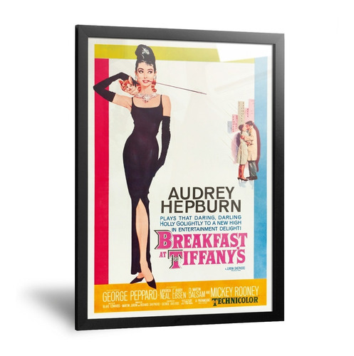 Cuadro Desayuno Con Diamantes Breakfast At Tiffany's 35x50cm