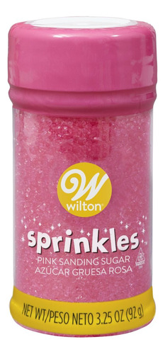 Azucar Decorativa 92gr Color Rosa Wilton Sprinkles