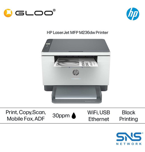 Impresora Hp M236sdw Multifunción Laser Blanco Y Negro- Bole