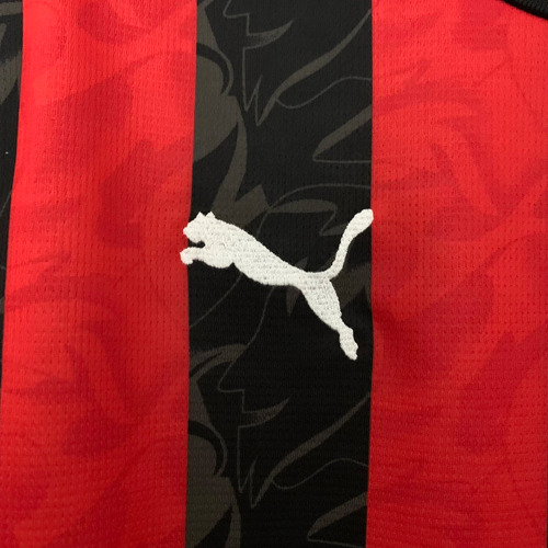 Nova Camisa Milan 25/26 Personalize Com Seu Nome E Número