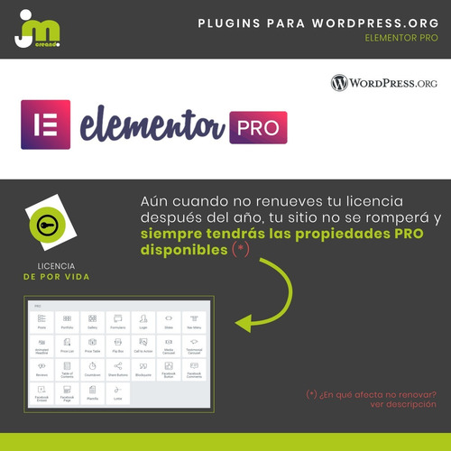 Imagen 3 de 8 de Plugins Wordpress: Elementor Pro + Plantillas