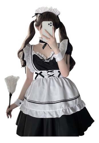 Cosplay Disfraz Traje De Maid Lolita Kawaii Anime Francés