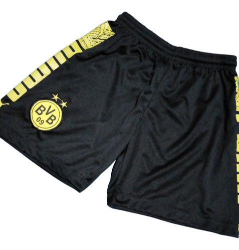 Short Futbol Niño Pack X 3, Escudo Bordado