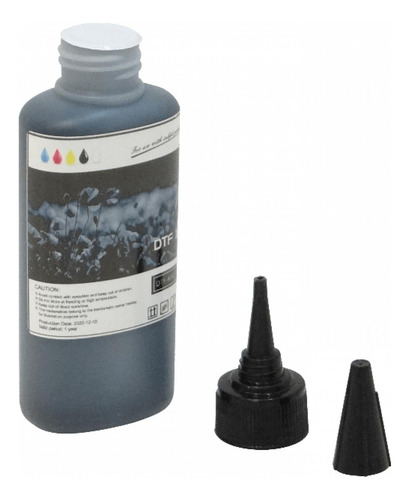 Dtf Tinta Negro Botella 100ml Clickbox
