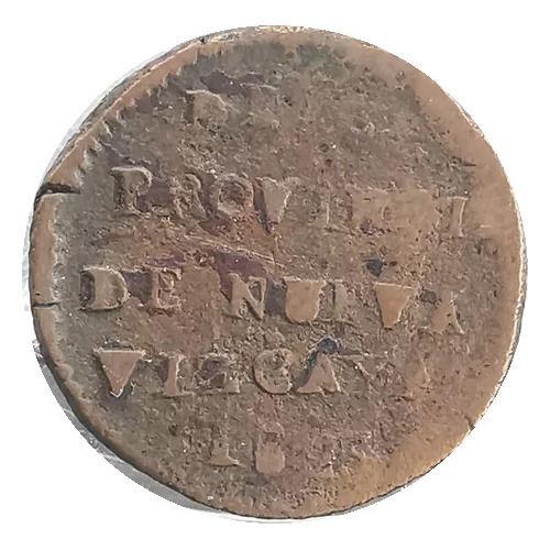 Moneda Octavo Real Nueva Vizcaya 1823 Agustin De Iturbide