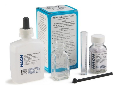 Kit De Dureza Hach 5b Medidor Analizador