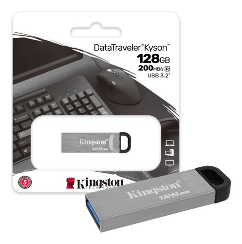 Memoria Usb 128gb Kingston Kyson Metal