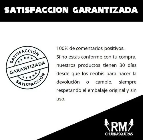 Asador Malambo Grande - Estaca Asador - Portátil