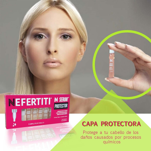 Ampolletas Para Cabello Sensible Durante El Proceso Quimico