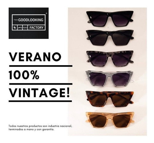 Gafa De Sol / Lente De Sol / Retro Vintage Texas Plana