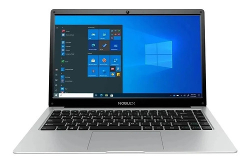 Imagen 1 de 4 de Notebook Noblex N14W21 plata 14.1", Intel Celeron N3350 4GB de RAM 500GB HDD, Intel HD Graphics 500 1366x768px Windows 10 Home