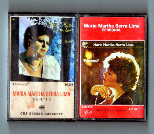 Maria Martha Serra Lima -  Sentir  -  Personal  - Cassette