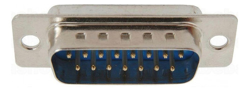 Conector Db15 Macho A Cable
