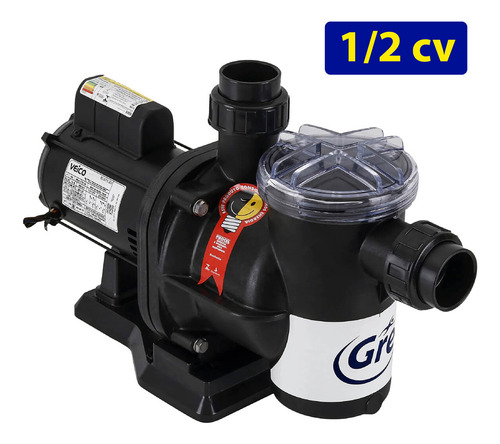 Motobomba Para Piscina Fluidra Ip21 Gre - 1/2cv