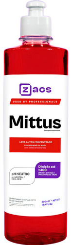 Shampoo Automotivo Snow Foam Mittus 500ml Zacs