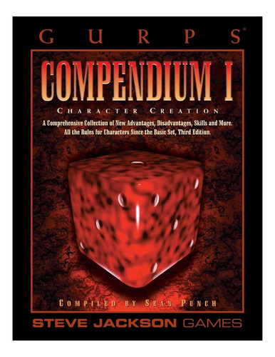 Livro: Gurps Compendium I (gurps Third Edition Roleplaying G