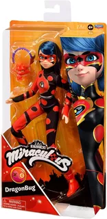 Miraculous Figura Dragon Bug 26 Cm Int 50000 Ladybug Orig