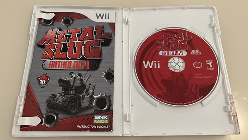 Metal Slug Anthology Nintendo Wii Original Americano (Usado)