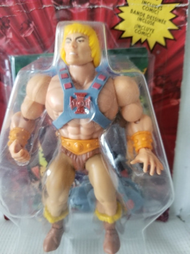 Figura De Accion He Man Masters Off The Universe 14 Exhibida (Usado)