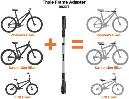 Adaptador Telescópico Para Bicicleta Marca Thule 981 Swedden