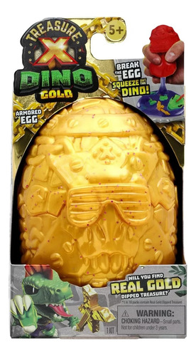 Treasure X Dino Gold Armored Egg Sorpresa Playking