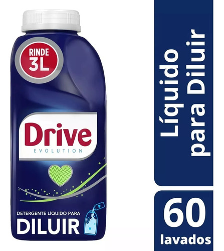 Drive detergente líquido para diluir 500ml rinde para 3 litros