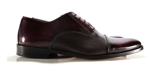 Oxford Hombre Zapato Cuero Vacu Diseño Milano By Ghilardi