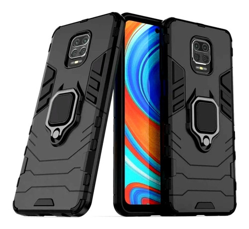 Xiaomi Redmi Note 9s / 9 Pro Carcasa Antishock Armor Anillo