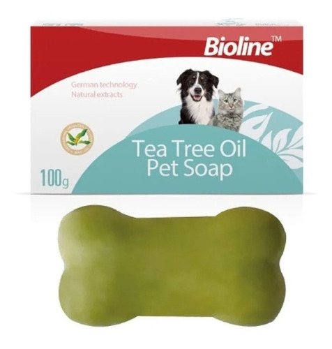 Jabón Para Mascotas Antipulgas Y Garrapatas Aceite De Arbol