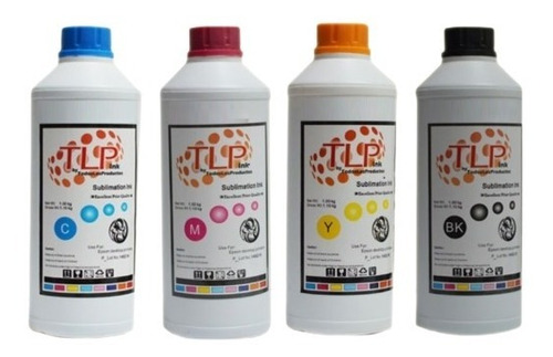 Imagen 3 de 9 de Kit 4 Tintas Premium T L P 100ml Cmyk Sublimación+ Papel A3