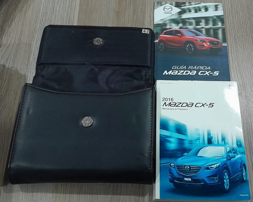 Manuales Con Estuche Mazda Cx5 2015-2017 Original