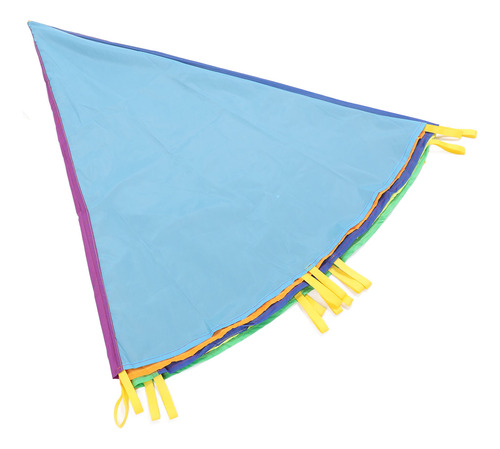 Los Niños Juegan A Parachute Rainbow, Ejercicio Físico Senso