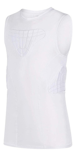 Camisa Acolchada Sin Mangas Blanca Tuoy 862-vest-w Medium