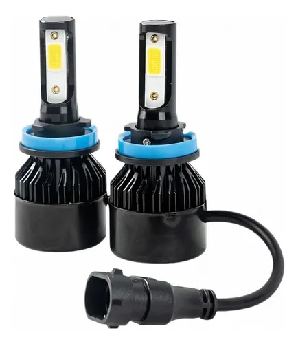 Kit Super Led Dazzix 8000k 12v H4 H7 H11 9005 Hb3 Lâmpada