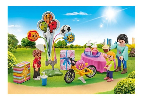 Playmobil 9865 Children's Birthday Cumpleaños Infantil Stock