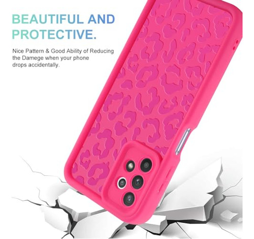 Funda Para Galaxy A32 5g Hot Rosa 6.5 PuLG Piel Sintetica