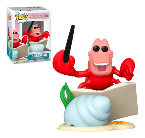 Funko Pop! Sebastian #1239 Original La Sirenita Disney 