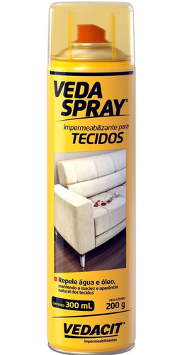 Spray Impermeabilizante Vedaspray Protege Sofá Tecidos Roupa | MercadoLivre